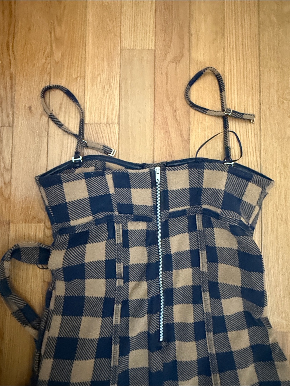Free People Hold Me Tight Gingham Jumpsuit - Picture 12 of 12